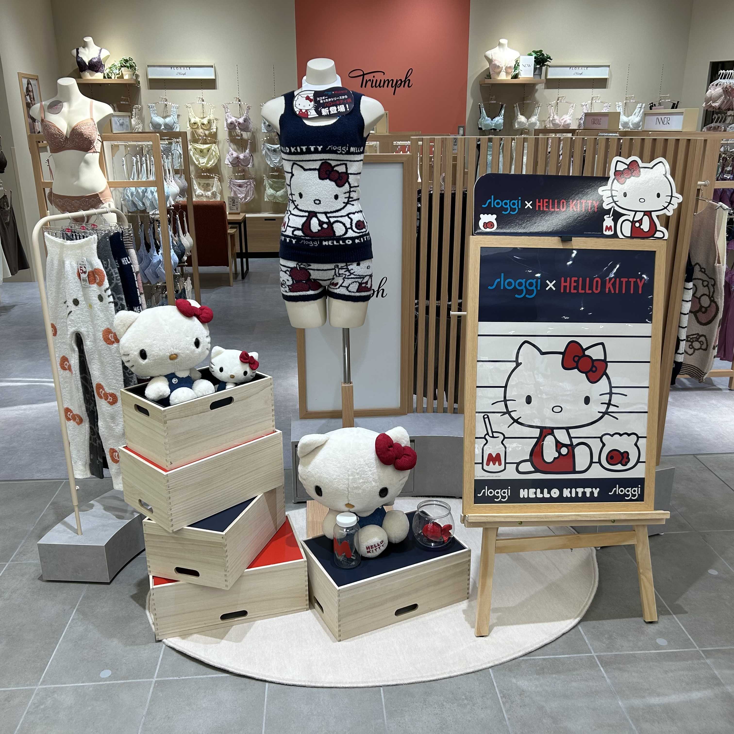 HELLO KITTYとスロギーのコラボレーション