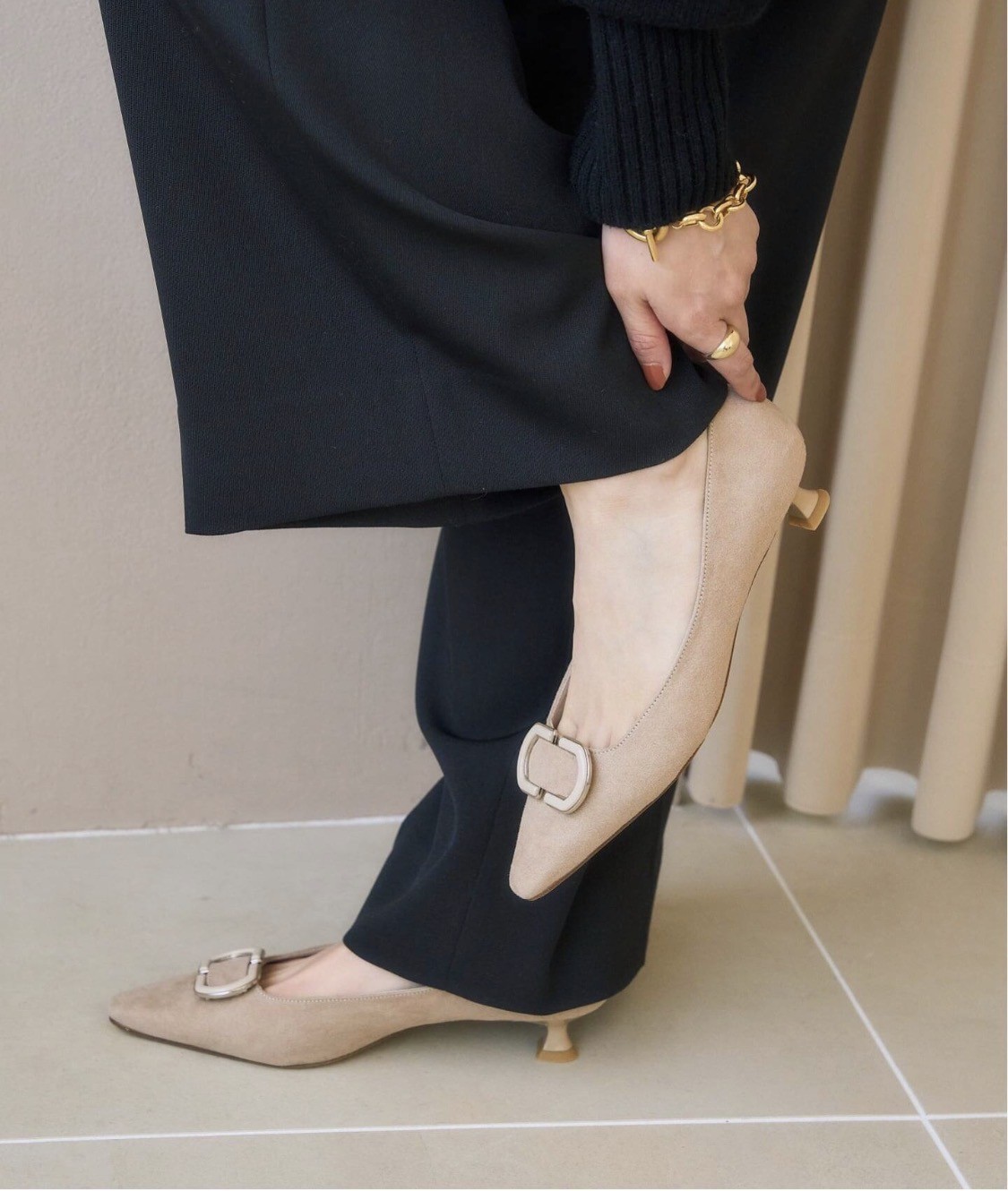 \一足先に春がきた♡/Spring colorが可愛いパンプス