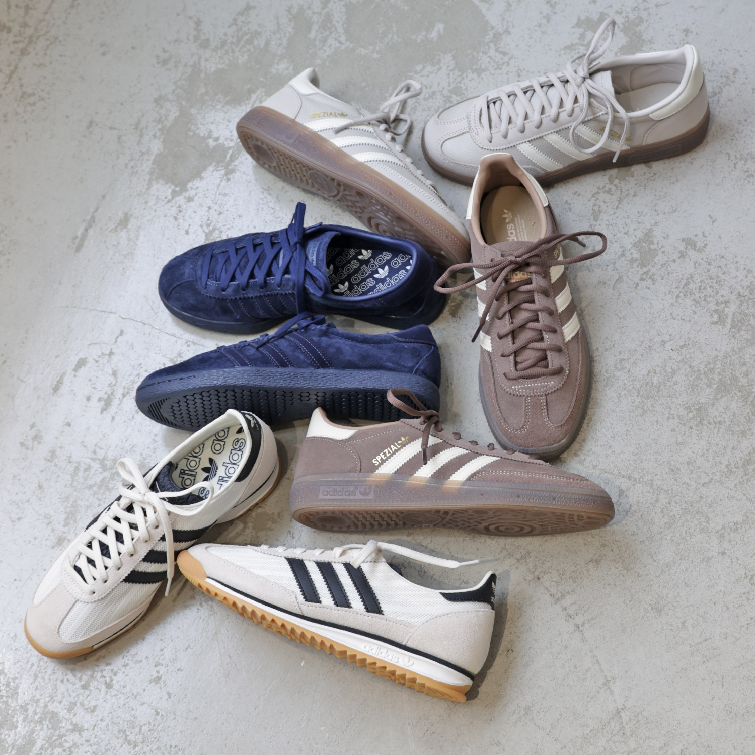 季節の変わり目、新しいスニーカー