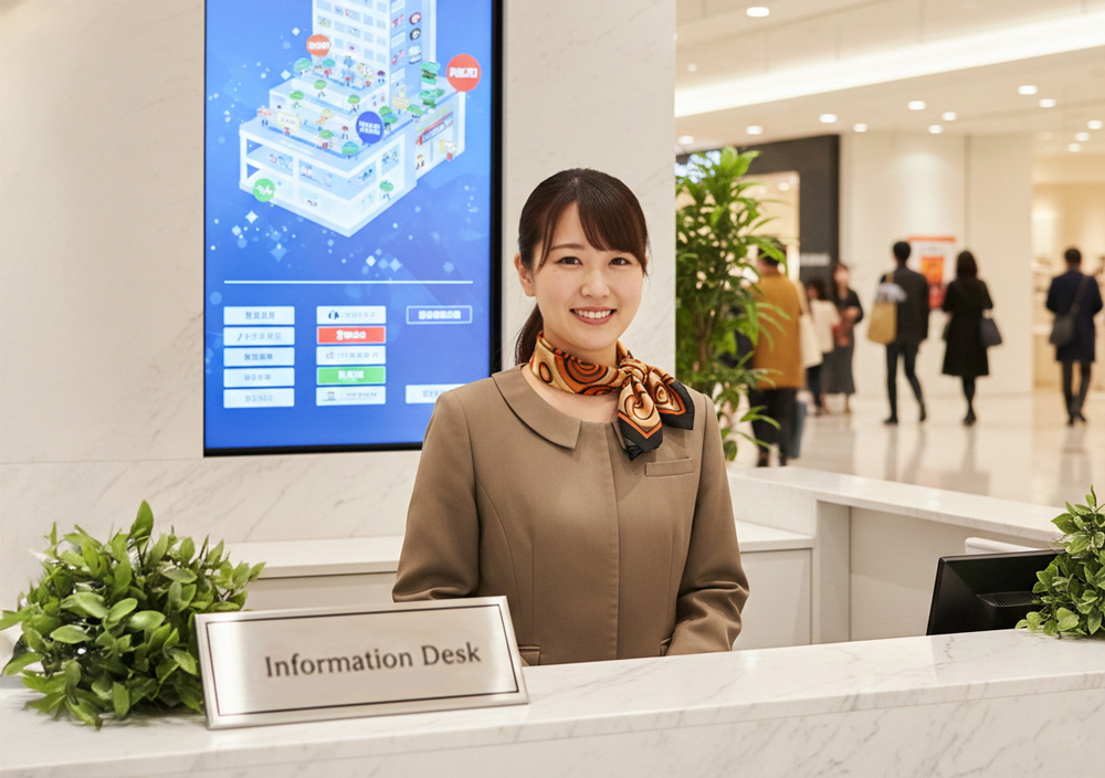 【キッズモールチャレンジはる】インフォメーションのお仕事を体験しよう!(ディンプル)